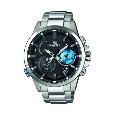 Relógio Homem Edifice Premium Bluetooth - EQB-600D-1A2ER