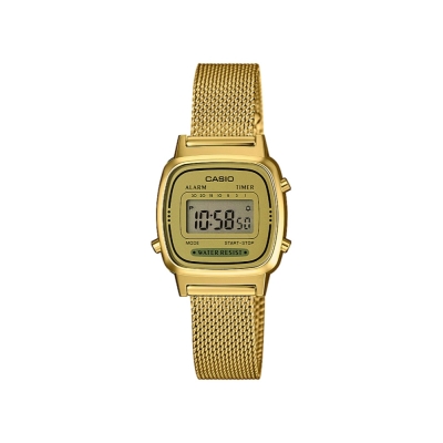 Relógio Mulher Casio Vintage Mini Dourado - LA670WEMY-9EF