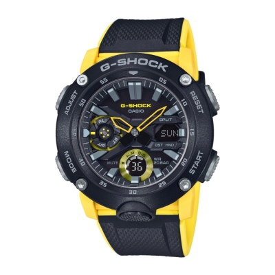 Relógio Homem G-Shock Classic Carbon - GA-2000-1A9ER