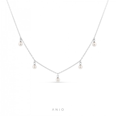 Colar em Prata Mulher ANJO Pears - CL3689PP