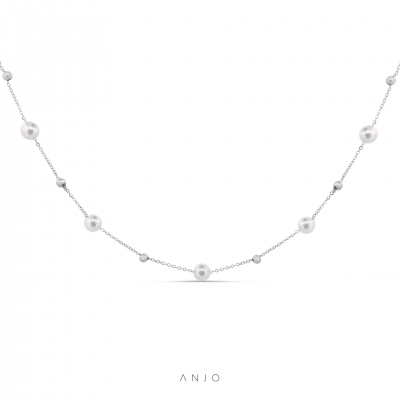 Colar em Prata Mulher ANJO Pearled - CL4152PP