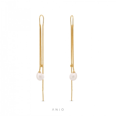 Brincos em Prata Mulher ANJO Pearls Mirage - BR0036DP