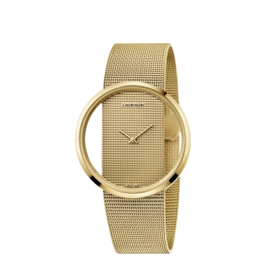 Relógio Mulher Calvin Klein Glam Dourado - K9423Y29