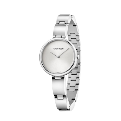 Relógio Mulher Calvin Klein Wavy Prateado - K9U23146