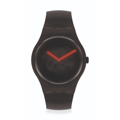 Relógio Unisexo Swatch Black Blur - SUOB183