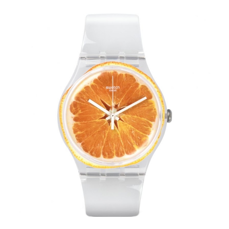 Relógio Unisexo Swatch Vitamine Boost - SUOK115