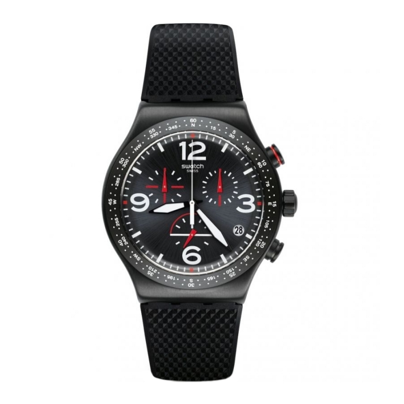 Relógio Homem Swatch Black is Back - YVB403