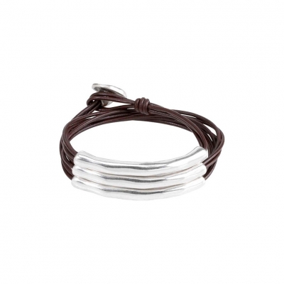Pulseira Mulher UNO de 50 Not To Be - PUL0856MARMTL0M
