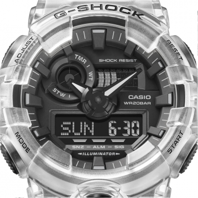 Relógio Homem G-Shock Skeleton - GA-700SKE-7AER