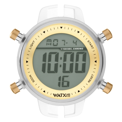 Relógio Watx and Co Digital Gold Dourado 43 mm - RWA1008