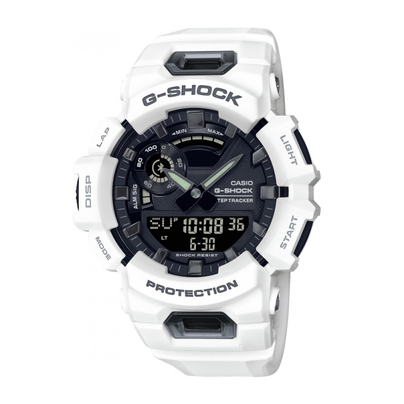 Relógio Homem G-Shock G-Squad Branco - GBA-900-7AER